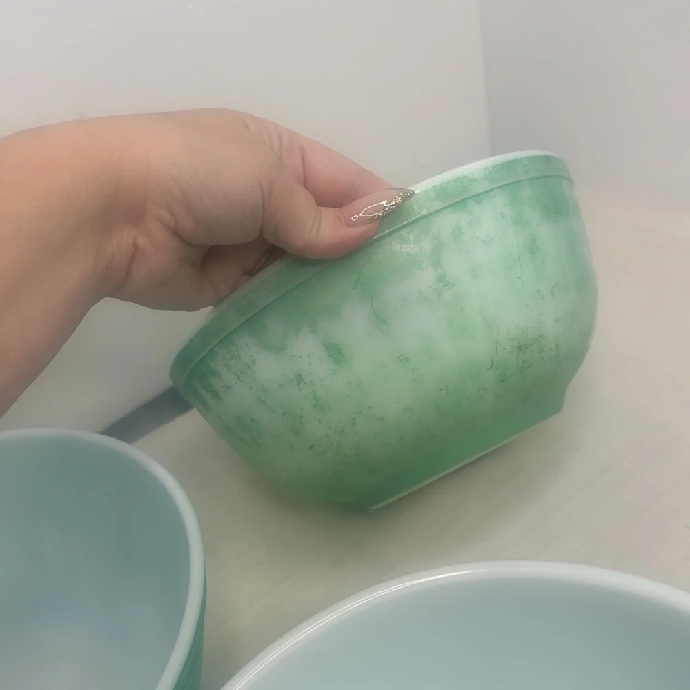 Vintage PYREX Primary Colors Nesting Mixing Bowls